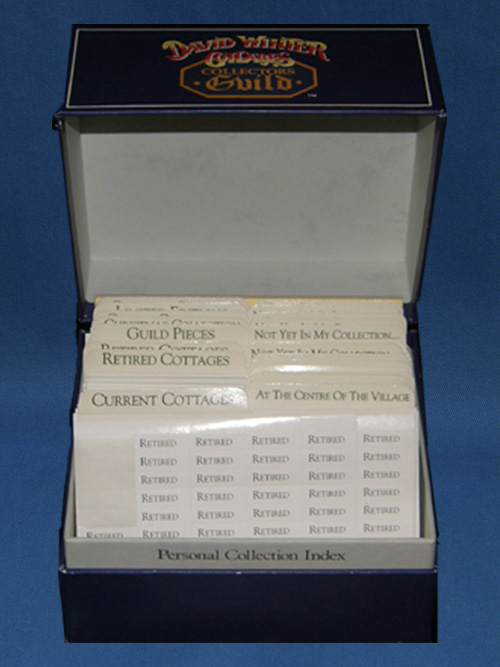 Collectors Guild Collection Index Box Collectors Guild Collection Index Box