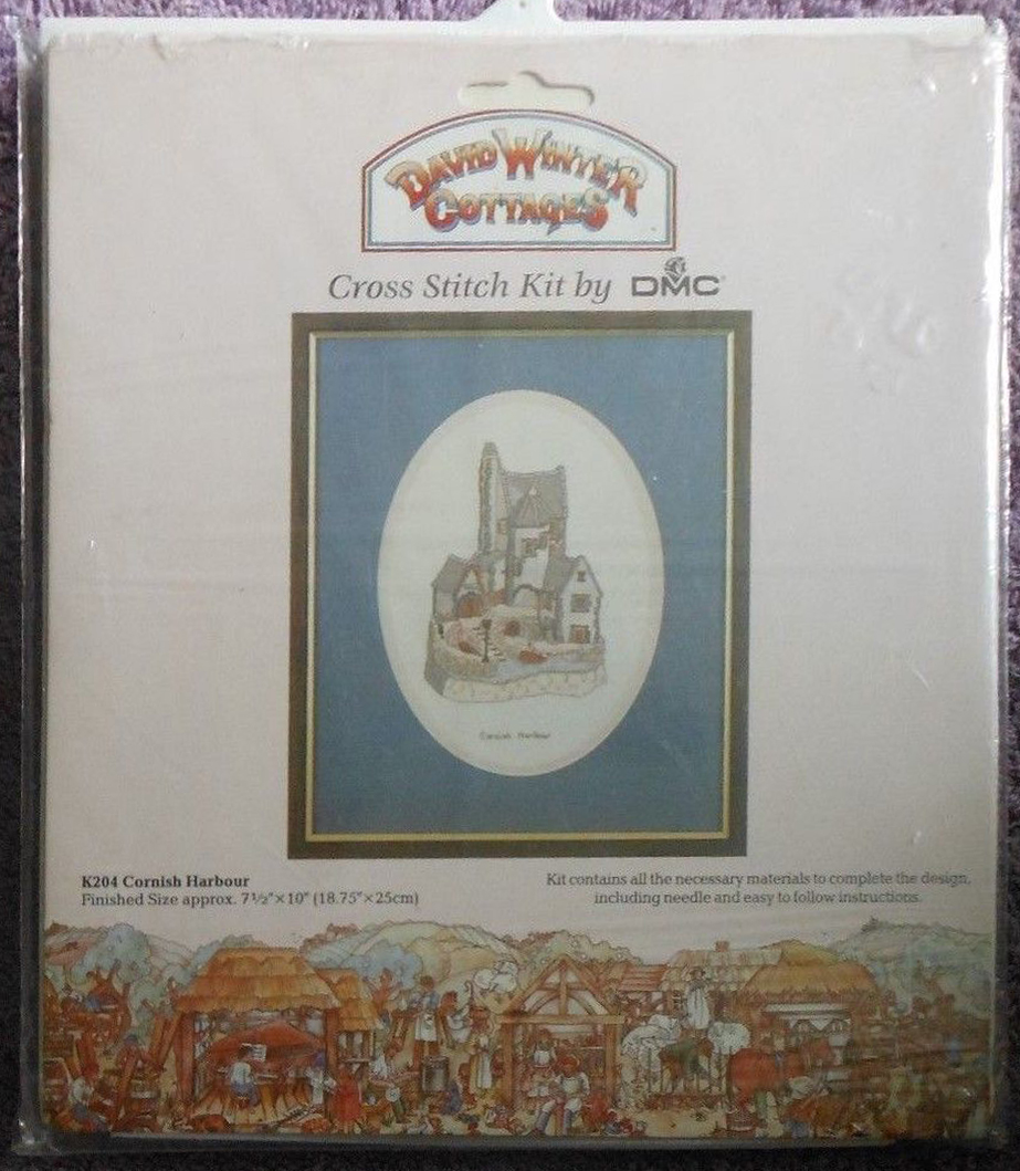 Cornish Harbour Cross Stitch Kit Cornish Harbour Cross Stitch Kit