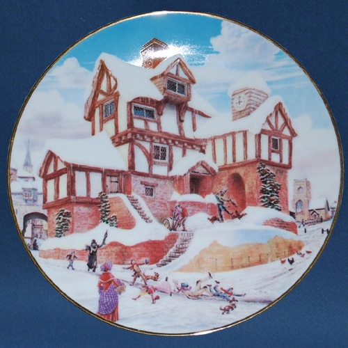 Ebenezer Scrooge's Counting House Plate Ebenezer Scrooge's Counting House Plate