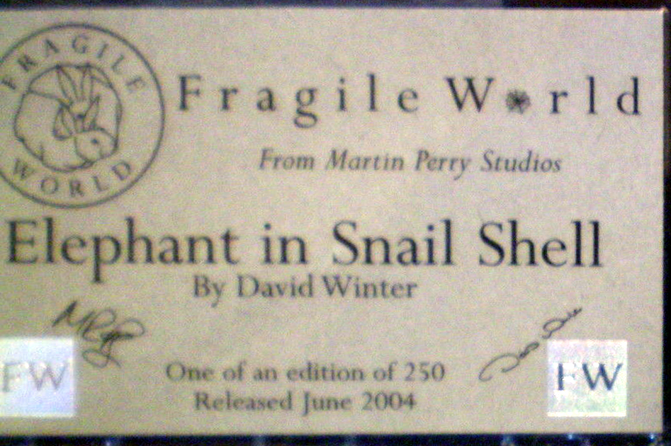 Elephant in Snail Shell Elephant in Snail Shell