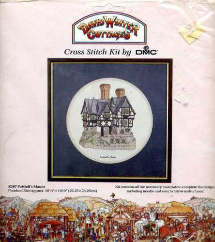 Falstaff Manor Cross Stitch Kit Falstaff Manor Cross Stitch Kit