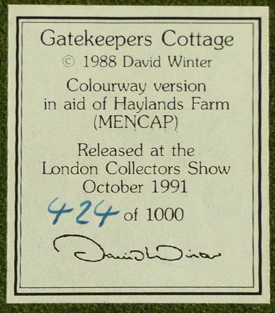 Gatekeepers Cottage Colourway Version