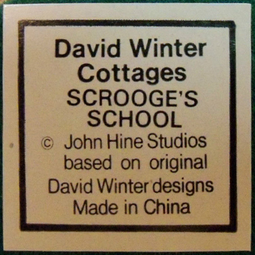 Christmas Ornaments - Scrooge's School