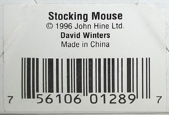 Stocking Mouse Stocking Mouse
