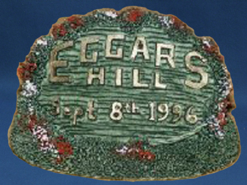 Summer Garden Party Eggars Hill Plaque