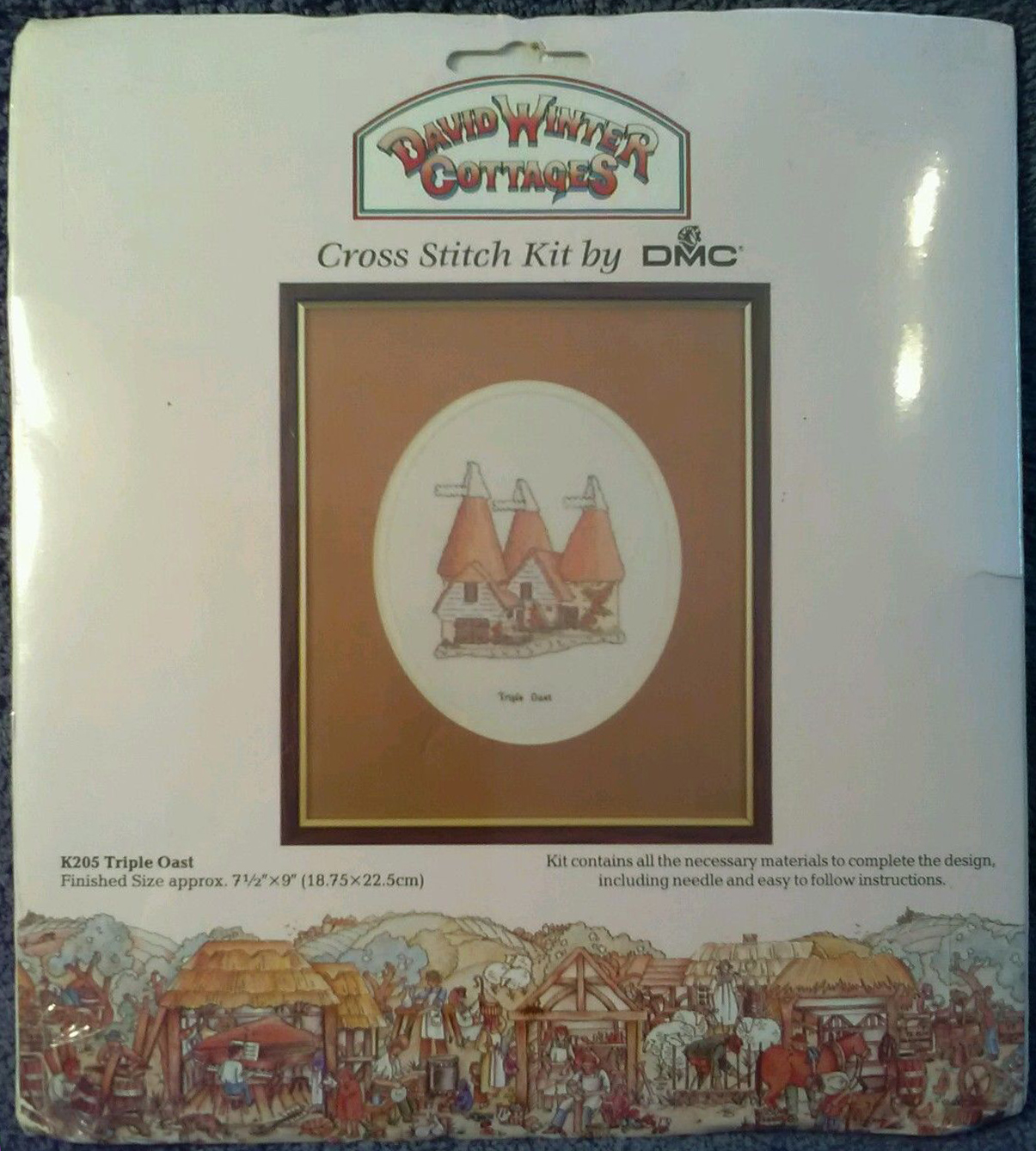 Triple Oast Cross Stitch Kit