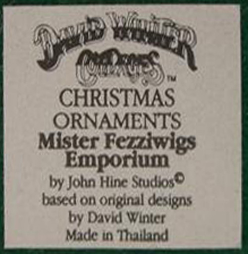Christmas Ornaments - Mister Fezziwig's Emporium